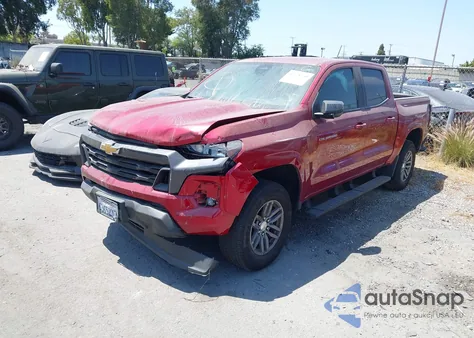 2024 Chevrolet Colorado Lt from USA, damaged, VIN 1GCGSCEC8R1136932